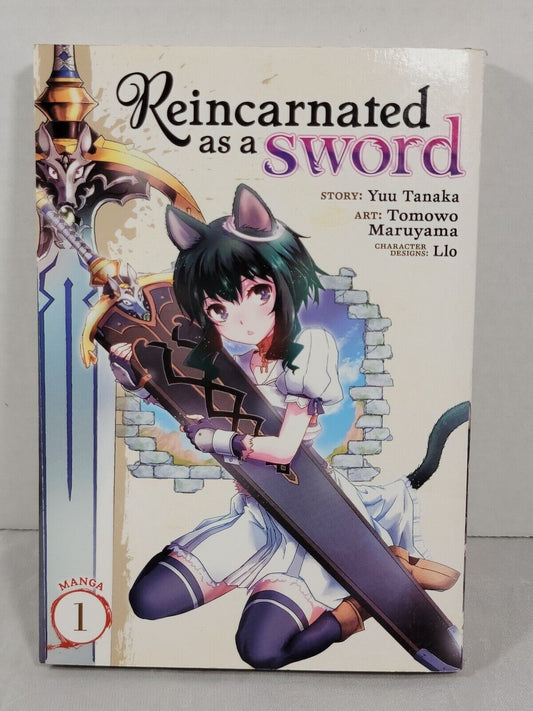 Reincarnated as a Sword #1 Yuu Tanaka, Seven Seas Entertainment, English