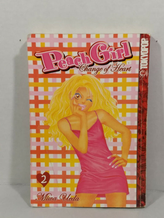 Peach Girl: Change of Heart, Vol. 2 by Miwa Ueda (2003, Tokyopop, English)