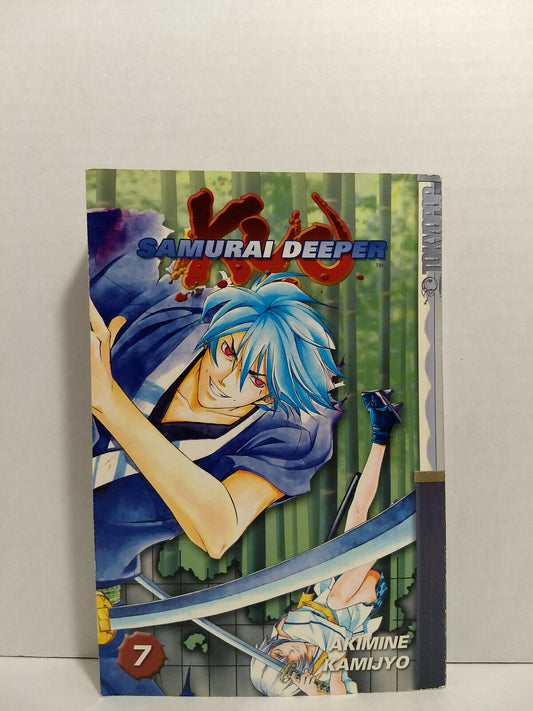 Samurai Deeper Kyo Vol. 7 by Akimine Kamijyo (Tokyopop, English Manga)