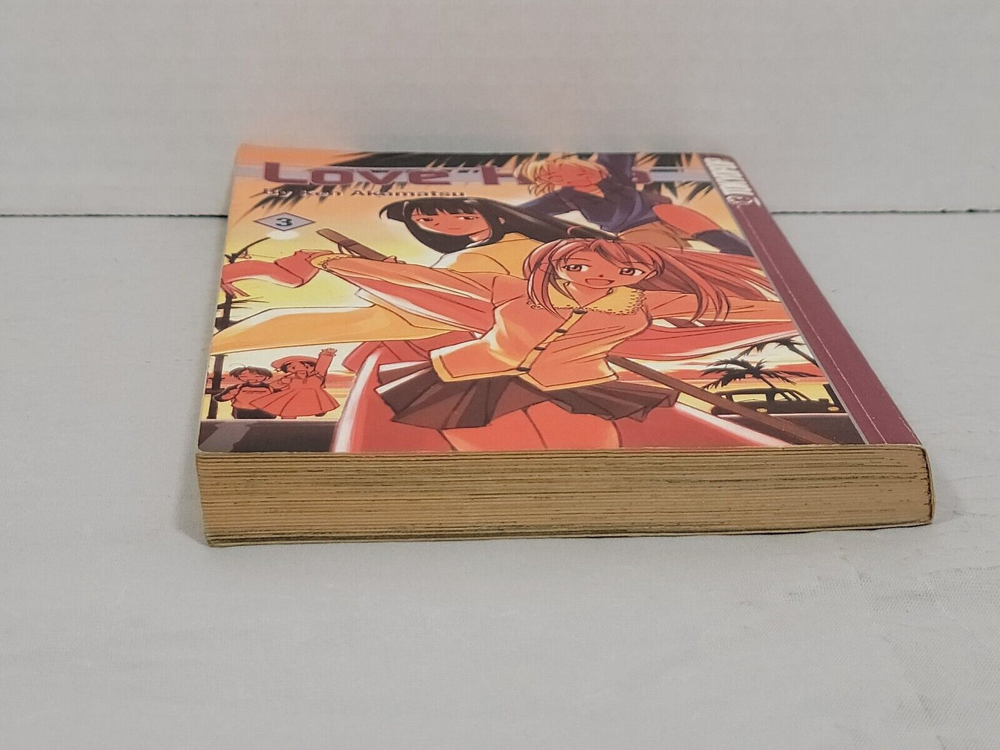 Love Hina #3 Ken Akamatsu, English, Tokyopop, Softcover, Graphic Novel, Romance