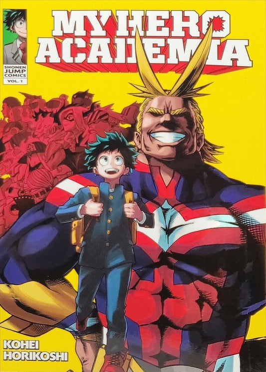 My Hero Academia, Vol. 1 by Kohei Horikoshi (2015, Trade Paperback, English)