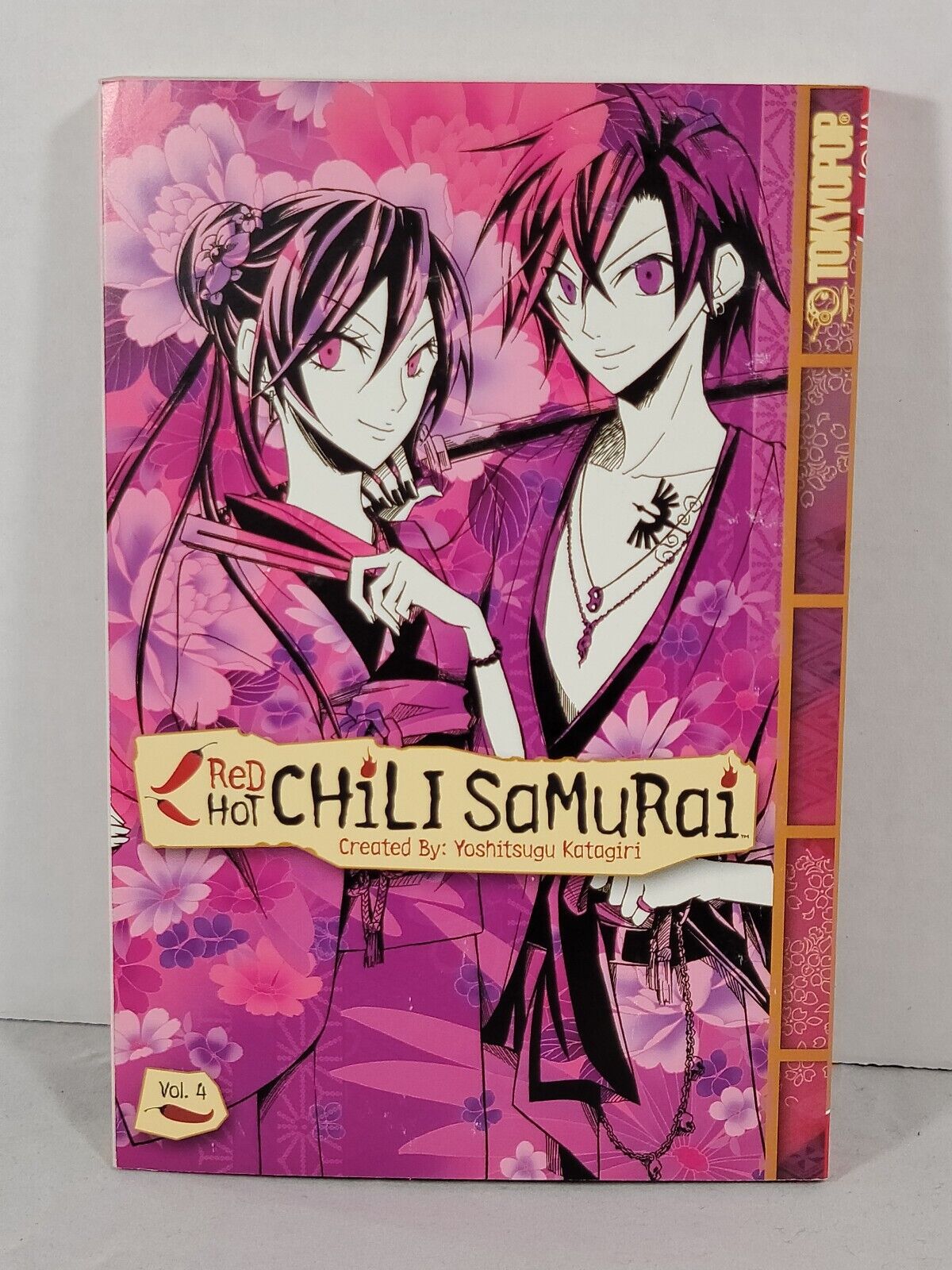 Red Hot Chili Samurai #4 by Yoshitsugu Katagiri ( 2011, English, Graphic Novel)