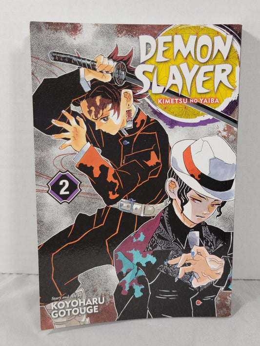 Demon Slayer: Kimetsu no Yaiba #2 by Koyoharu Gotouge (Viz Media, English)