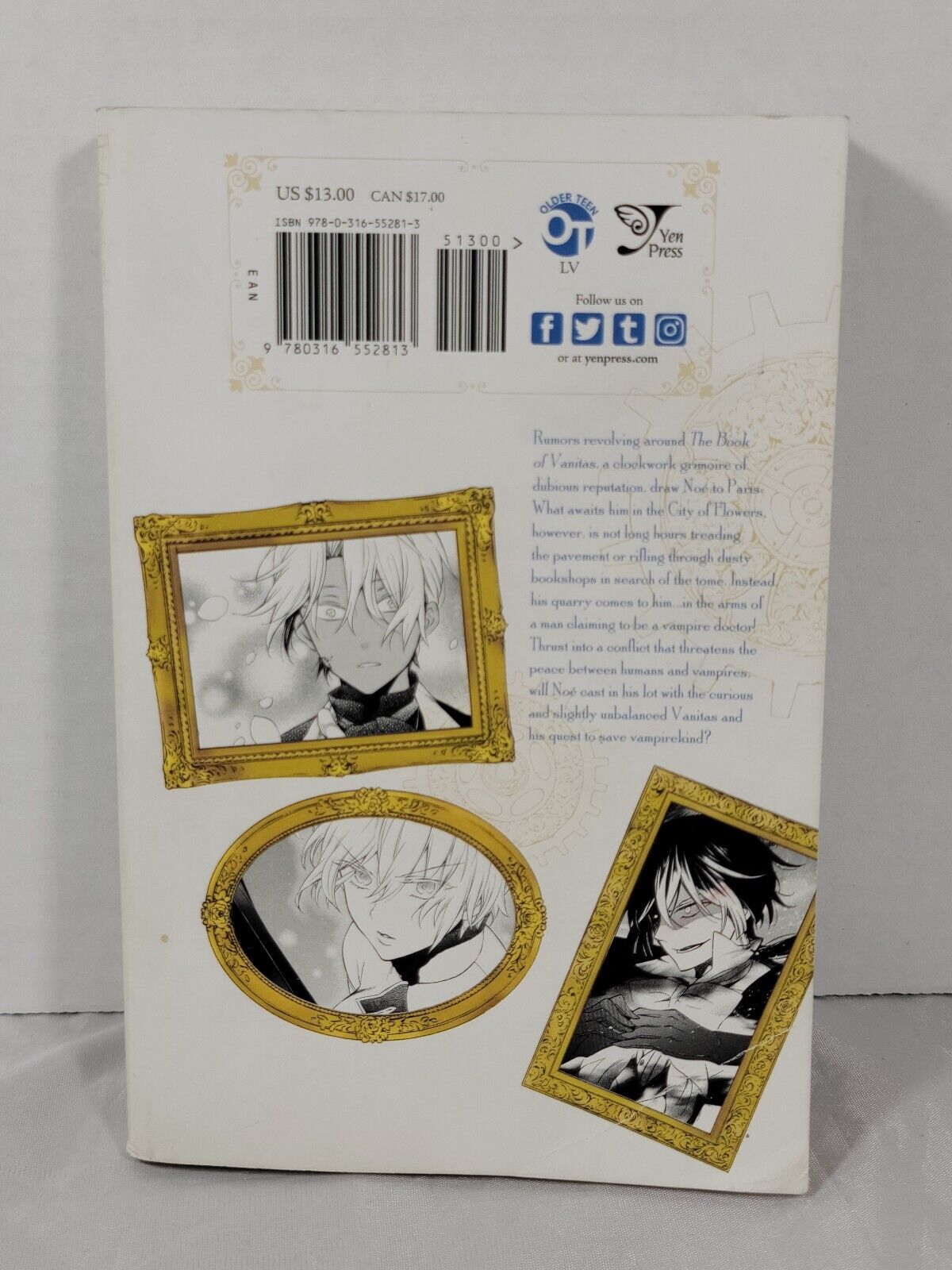 The Case Study of Vanitas, # 1 By Jun Mochizuki ( Yen Press, English, Softcover)