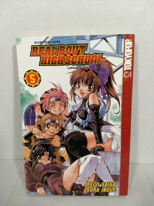 Samurai Girl: Real Bout High School, Vol. 5 by Reiji Saiga and Sora Inoue