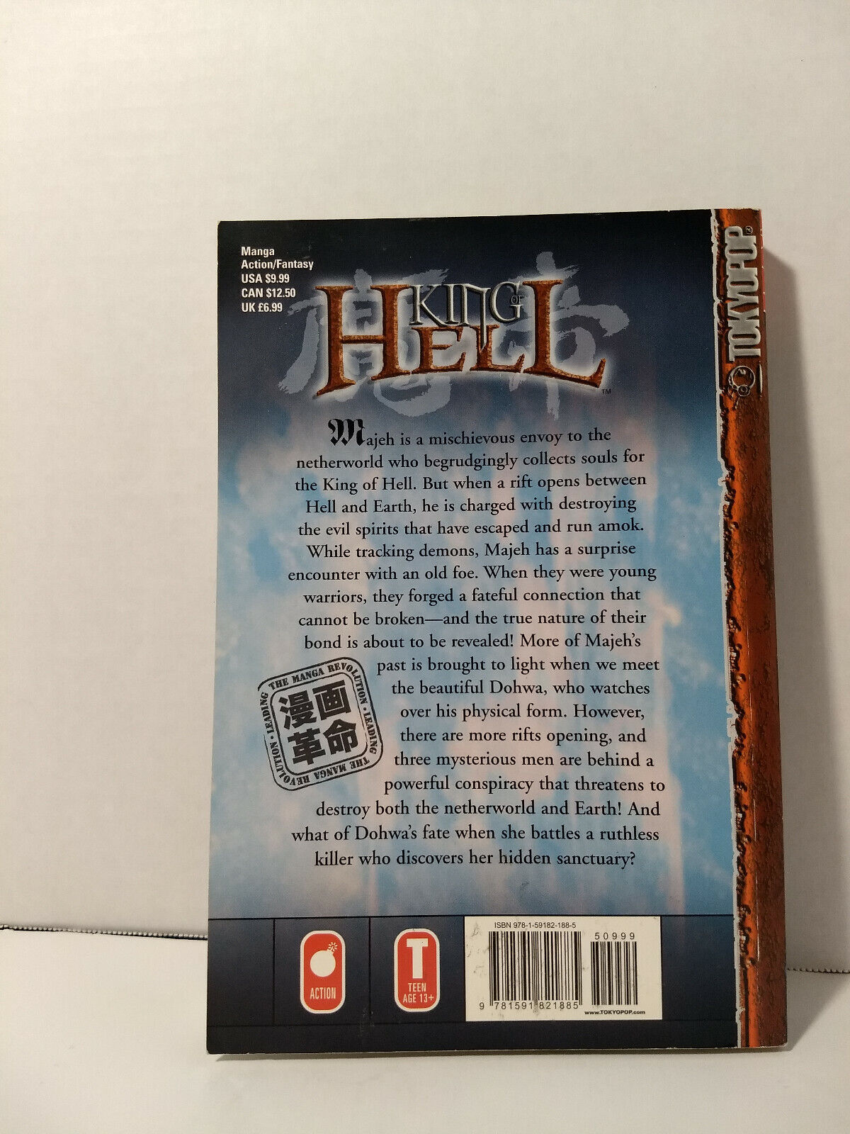 King of Hell vol 2 by Ra In-Soo (Tokyopop, English Manga)