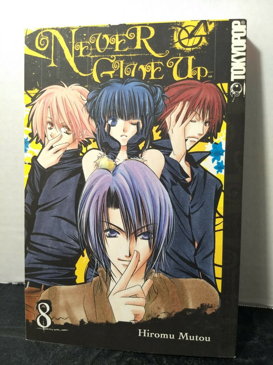 Never Give up, Vol. 8 by Mutou Hiromu (Tokyopop, English, Romance)