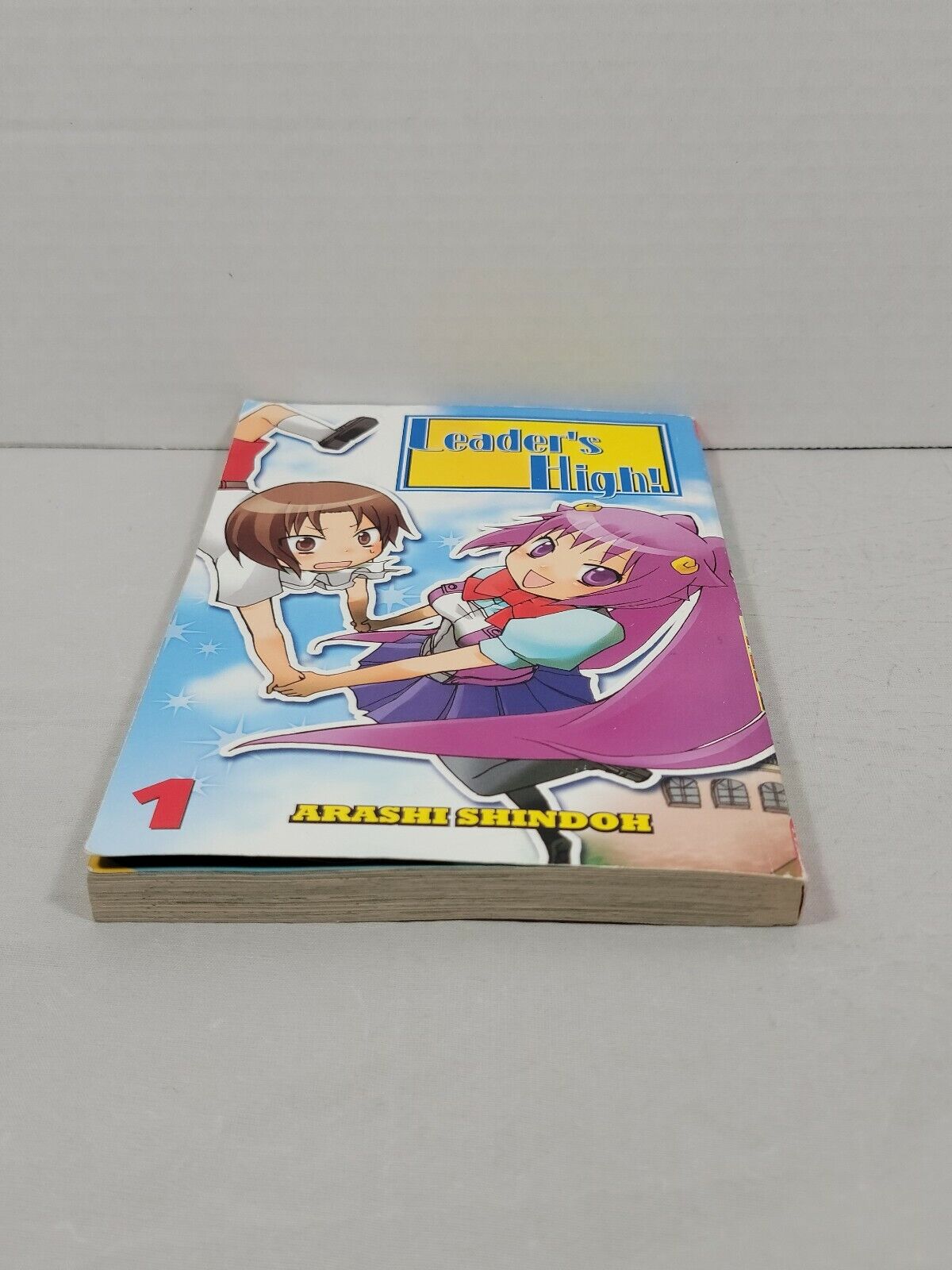 Leader's High, Vol. 1 by Arashi Shindoh (2008, CMX, English, Trade Paperback)