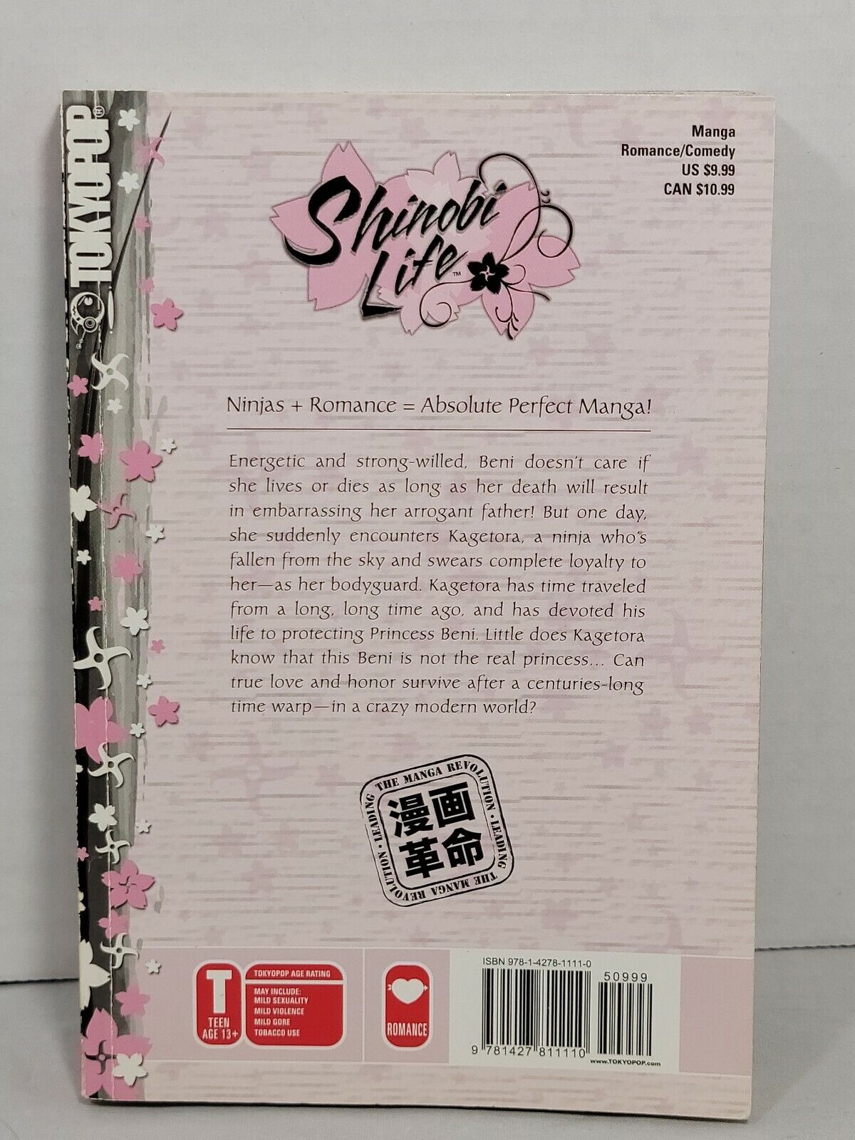 Shinobi Life, Vol. 1 by Shoko Conami (2008, Trade Paperback, English, Tokyopop)