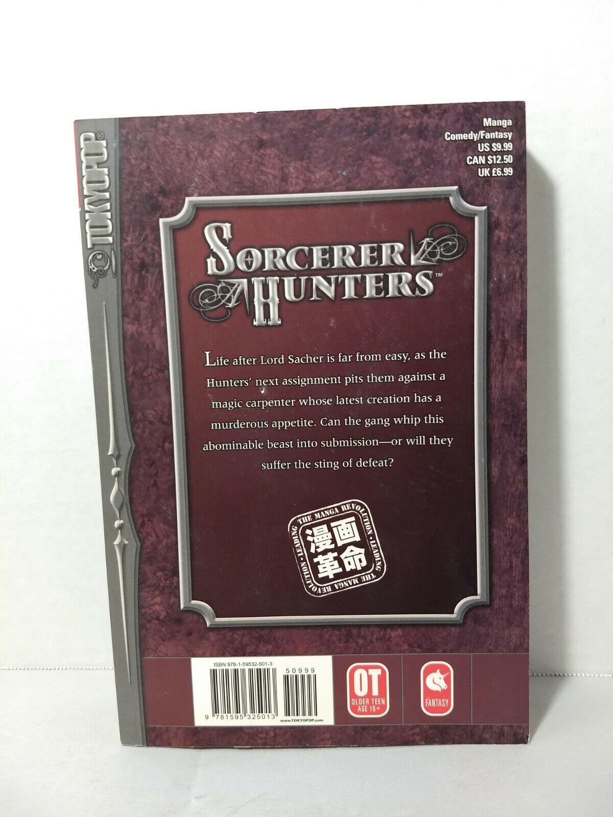 Sorcerer Hunters, Vol. 8 by Ray Omish (Tokyopop, English Manga)