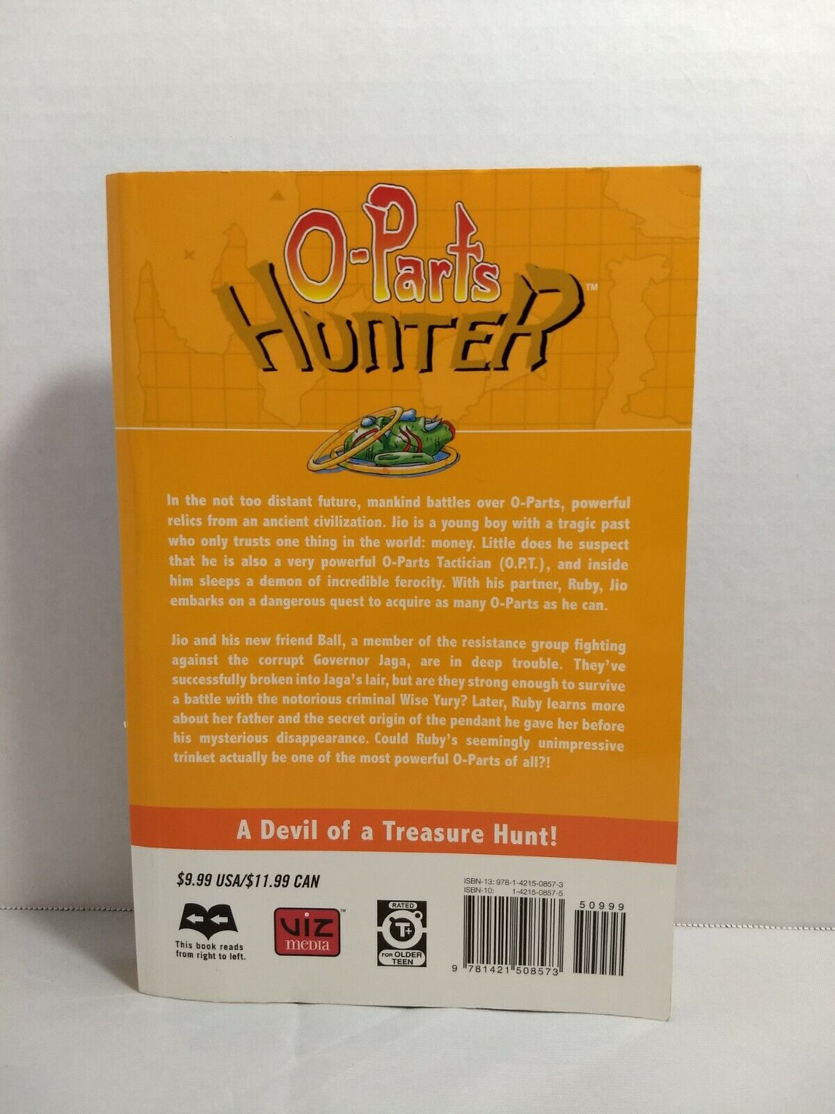 O-Parts Hunter, Vol. 3 by Seishi Kishimoto (Viz Media, English Manga)