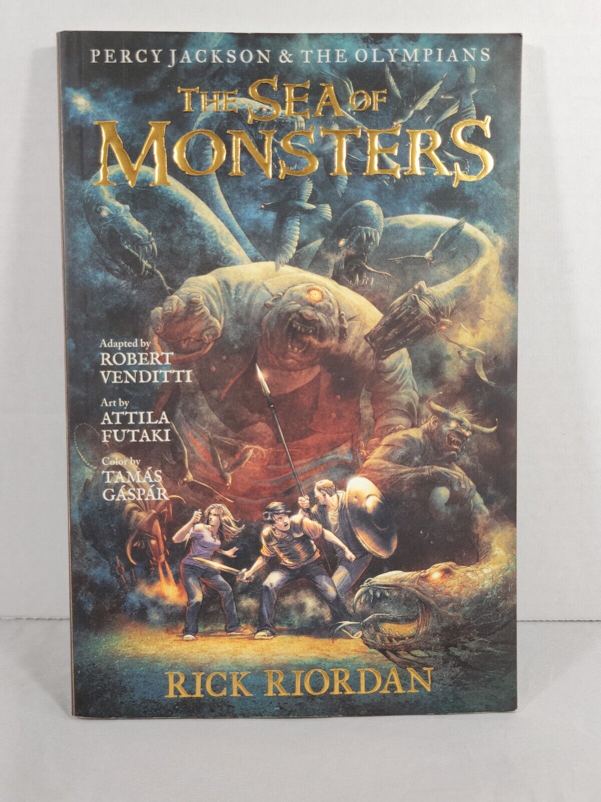 Percy Jackson and the Olympians Sea of Monsters by Rick Riordan