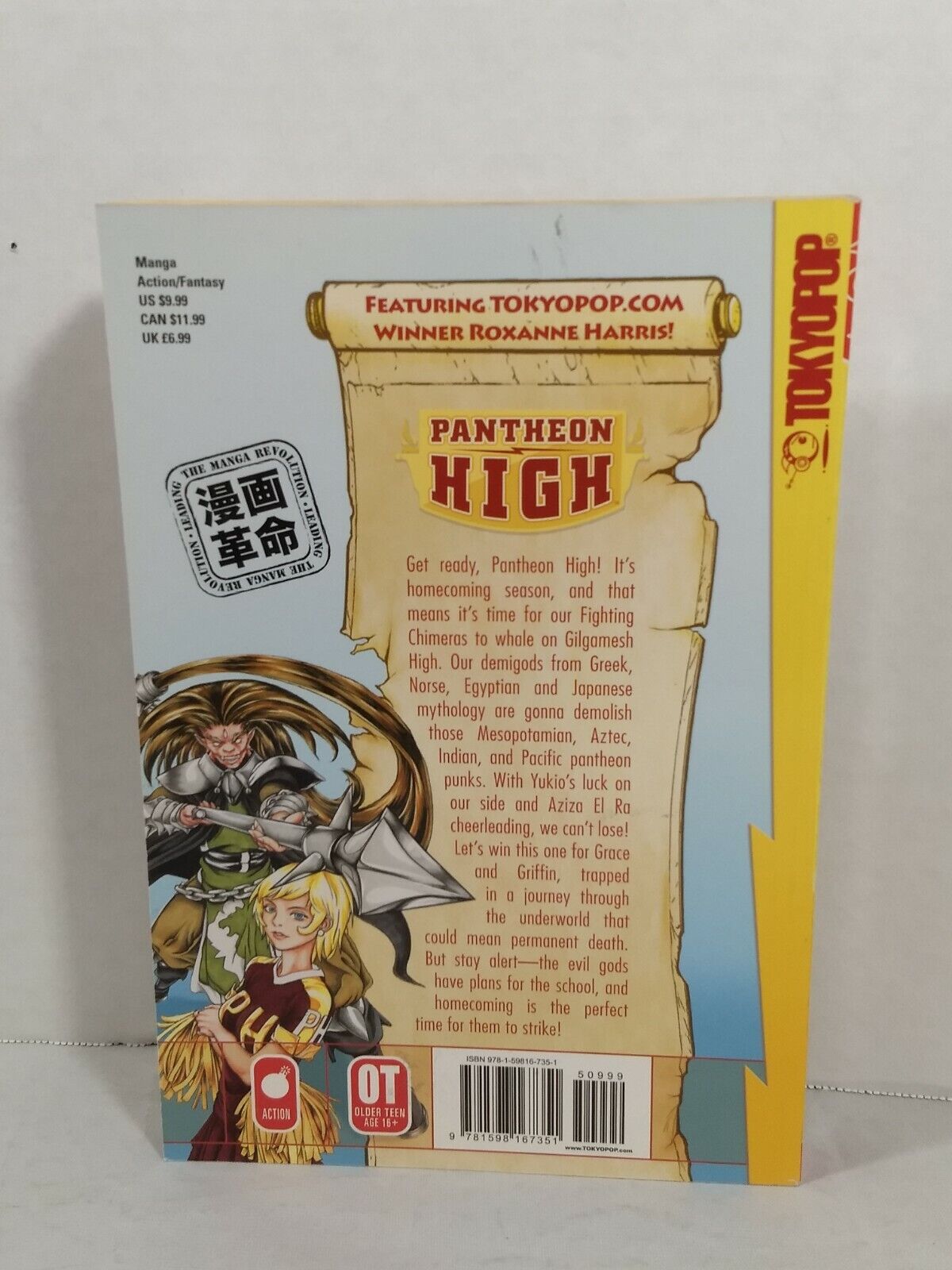 Pantheon High, Vol. 2 by Paul Benjamin (2008, Tokyopop, English, Fantasy)