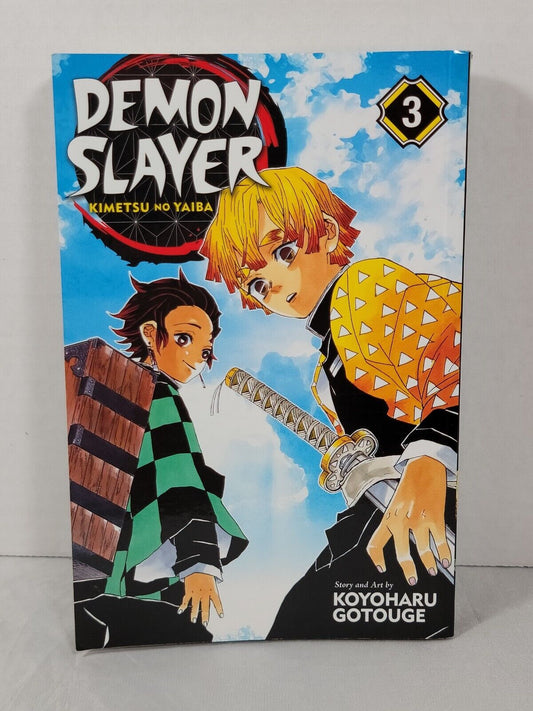 Demon Slayer: Kimetsu no Yaiba #3 By Koyoharu Gotouge (Viz Media, English)