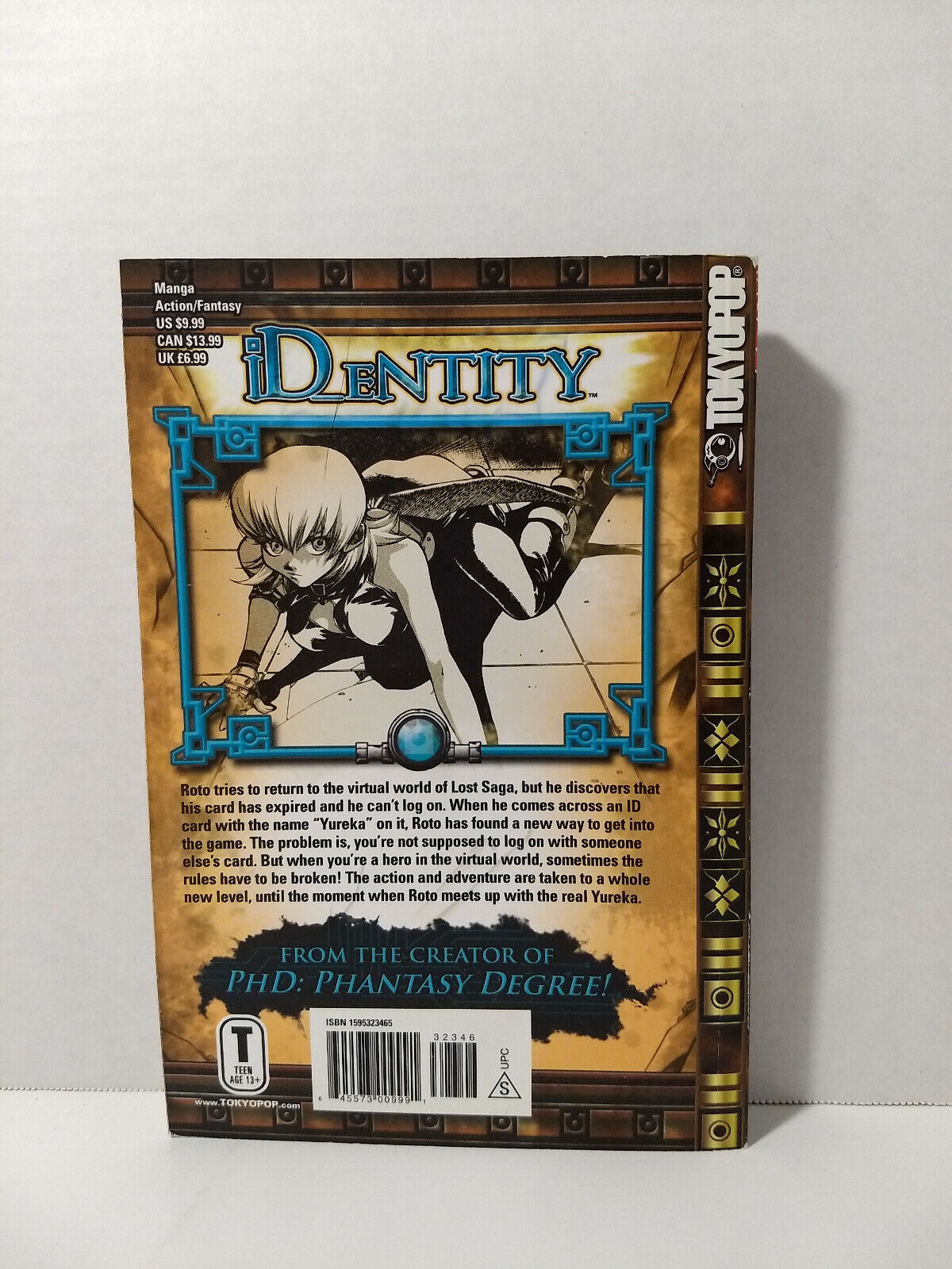 iD_eNTITY Volume 2 by Hee-Joon Son (Tokyopop, English Manga)