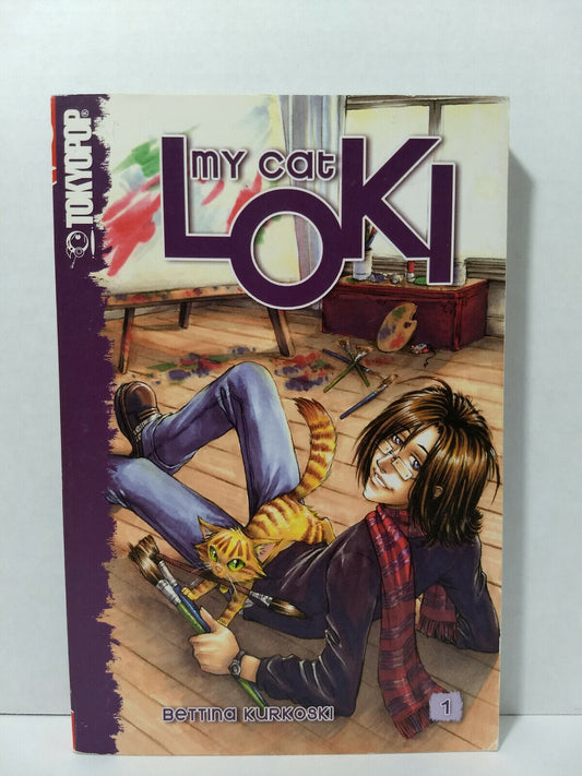 My Cat Loki Vol. 1 by Bettina Kurkoski (Tokyopop, English Manga)