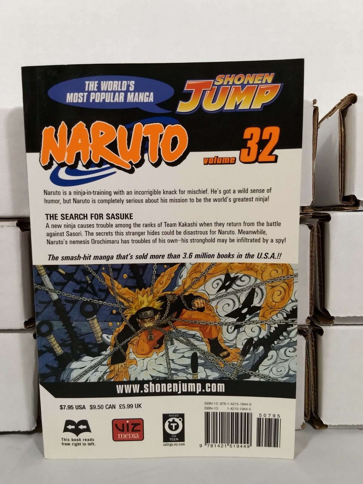 Naruto, Vol. 32 by Masashi Kishimoto