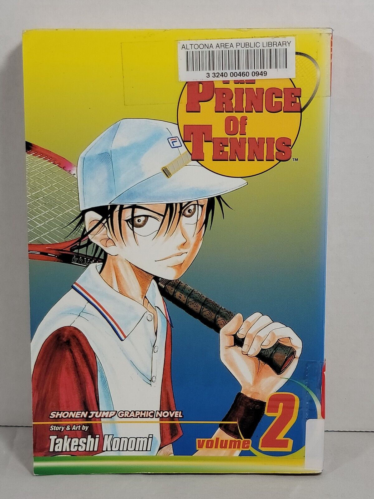 The Prince of Tennis, Vol. 2 by Takeshi Konomi Ex-Library copy