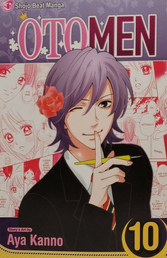 Otomen, Vol. 10 by Aya Kanno (2011, Trade Paperback, Viz Media, English)