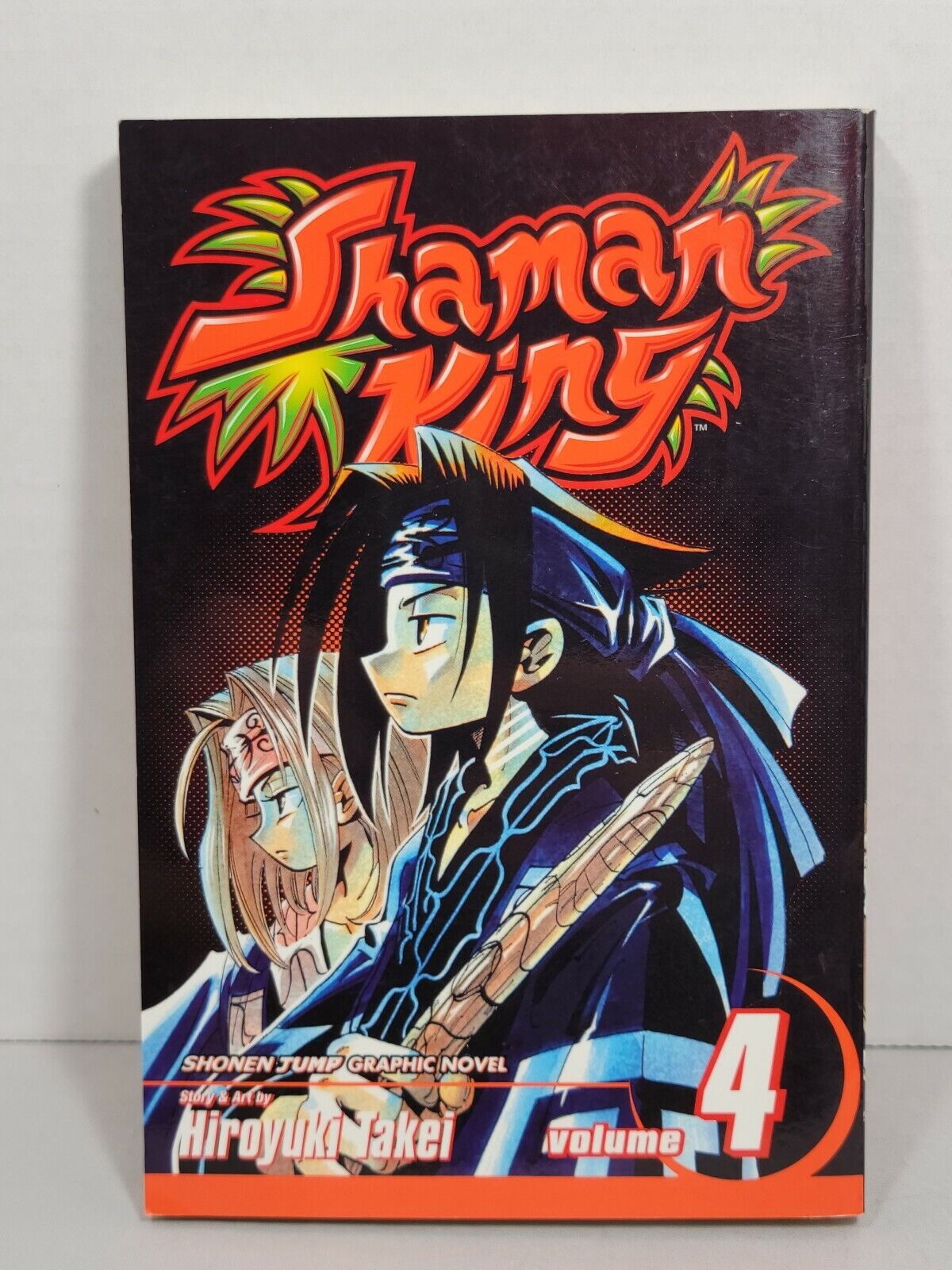 Shaman King, Vol. 4 by Hiroyuki Takei 2004, Trade Paperback, English, Viz Media