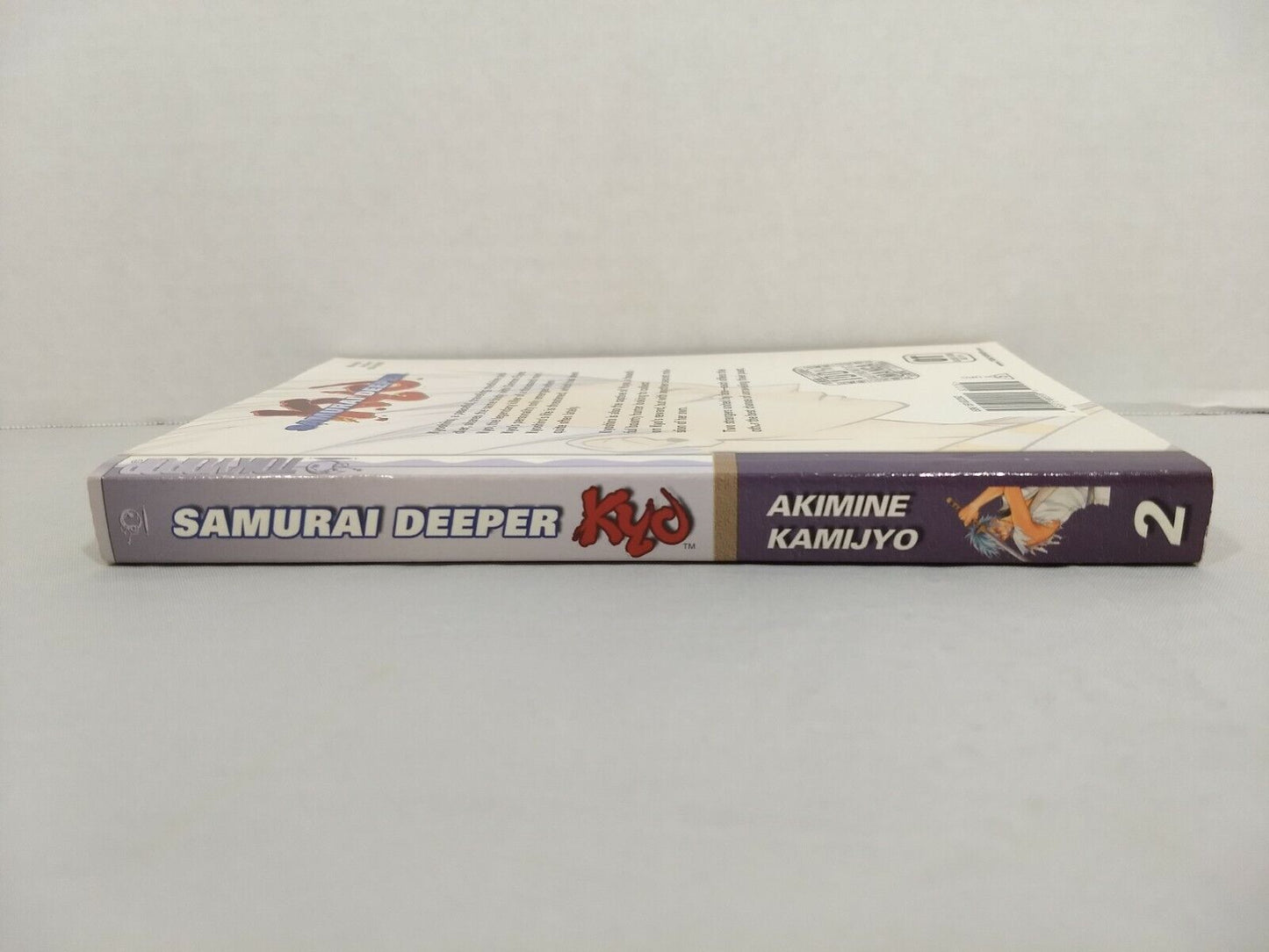 Samurai Deeper Kyo, Vol. 2 by Akimine Kamijyo (2003, Trade Paperback, Tokyopop)