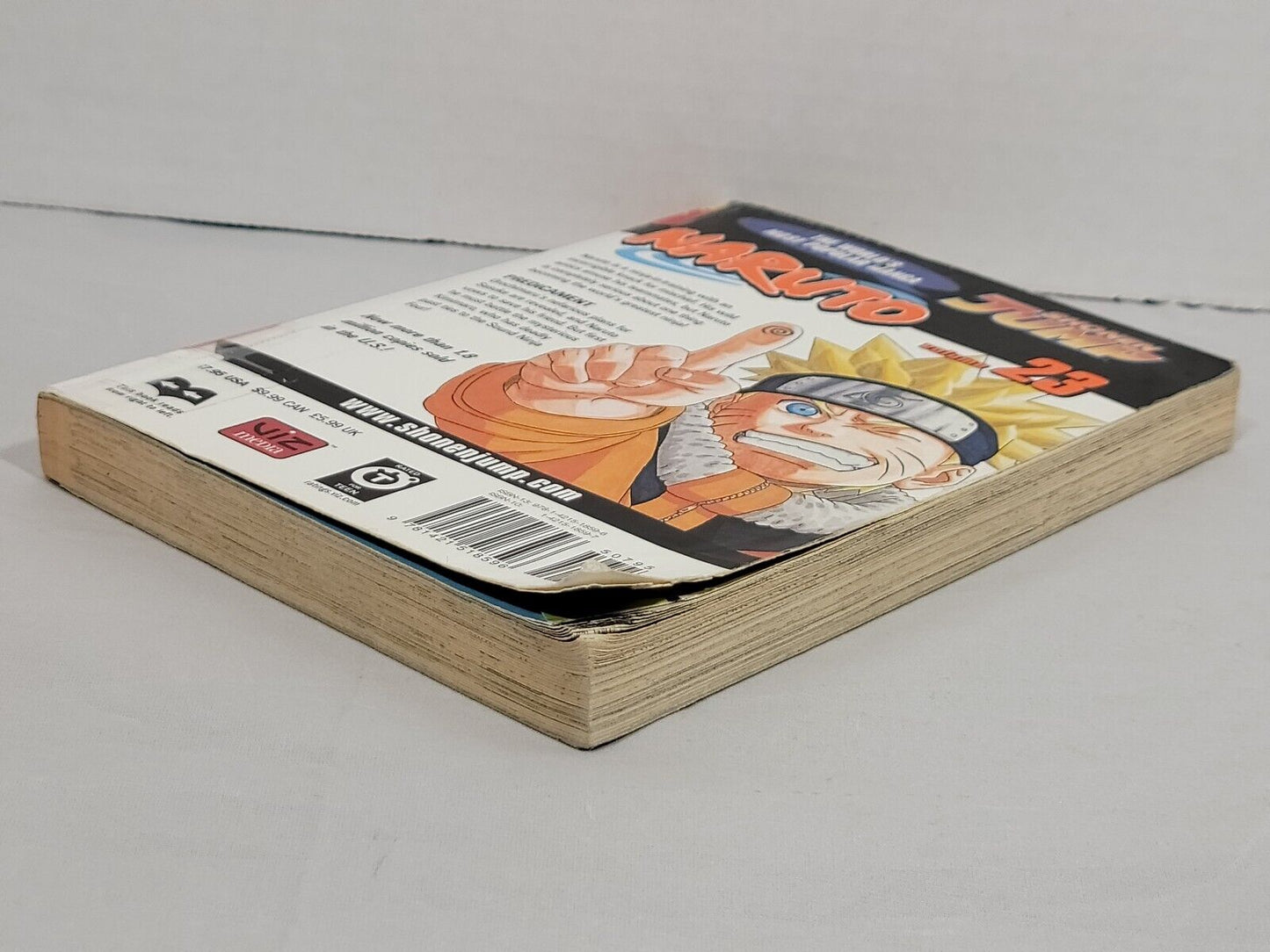 Naruto, Vol. 23 by Masashi Kishimoto Ex-Library copy