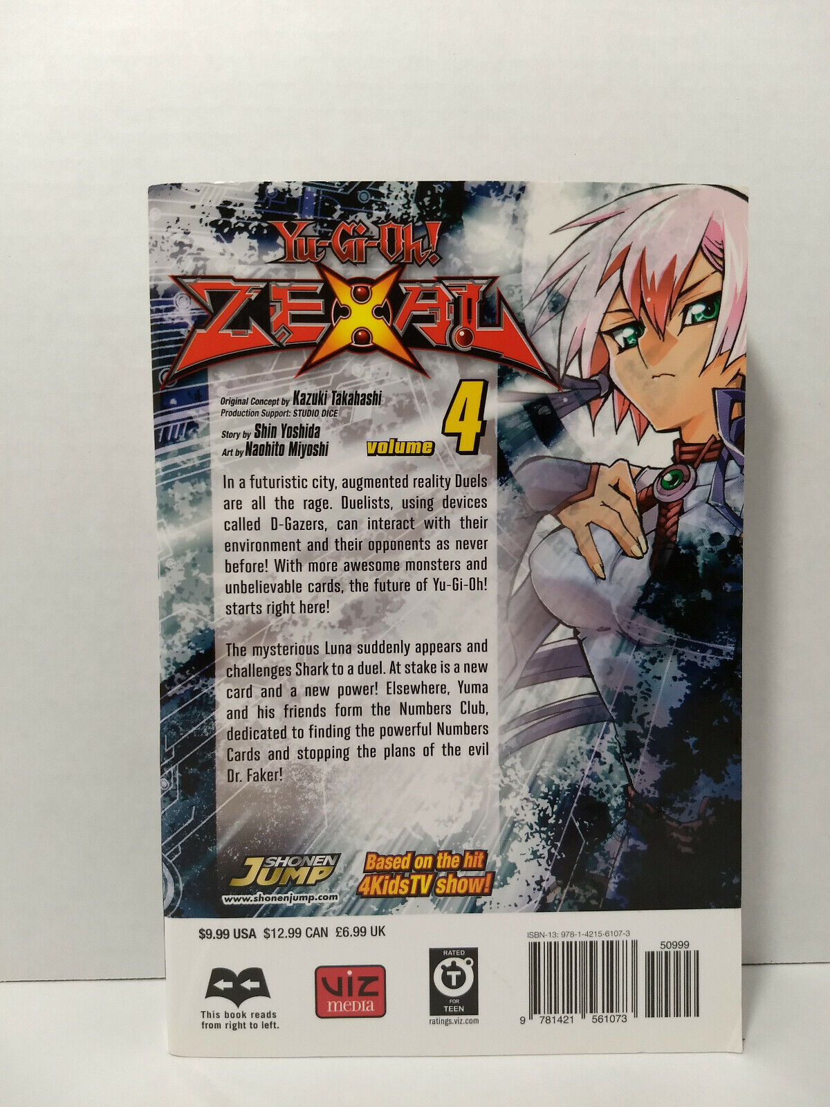 Yu-Gi-Oh! Zexal, Vol. 4 by Shin Yoshida and Kazuki Takahashi (no card)