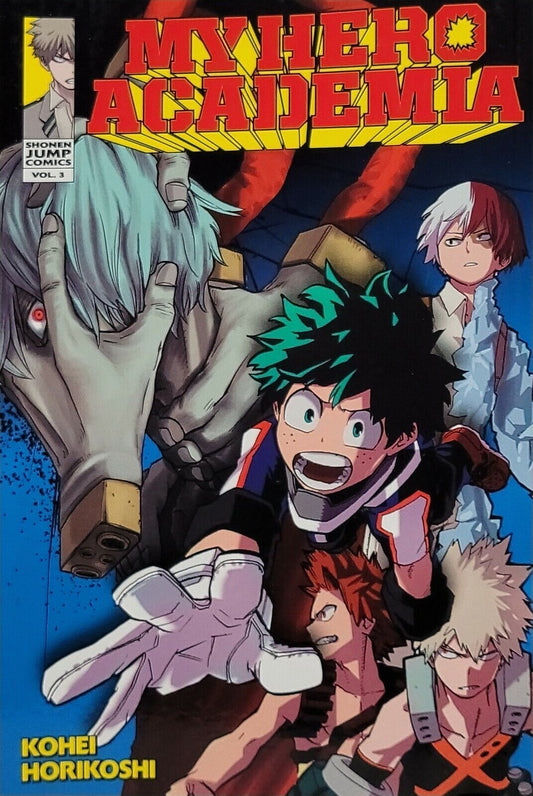 My Hero Academia, Vol. 3 by Kohei Horikoshi (2016, Trade Paperback, English)