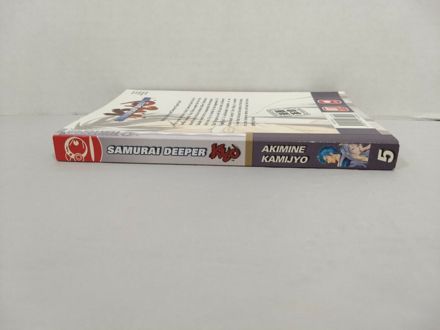 Samurai Deeper Kyo, Vol. 5 by Akimine Kamijyo (2004, Trade Paperback, Tokyopop)