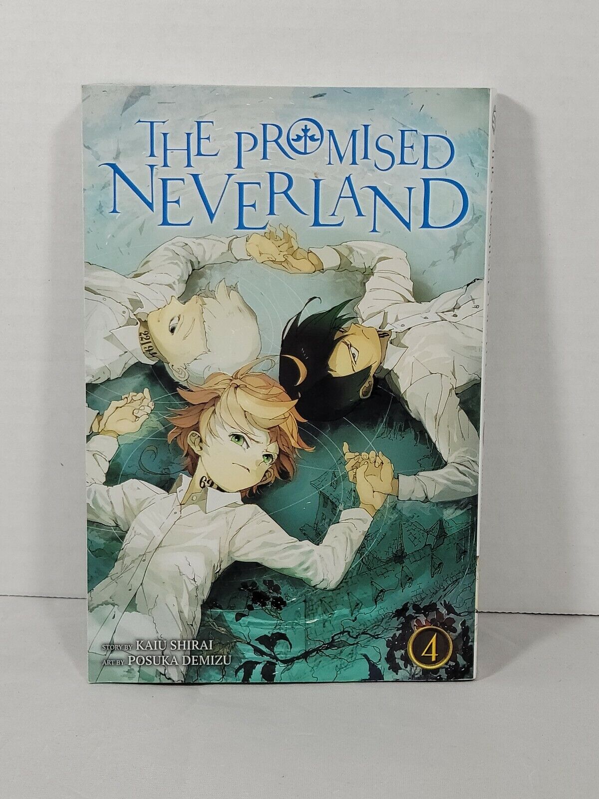 The Promised Neverland, Vol. 4 by Kaiu Shirai (Viz Media, English, Fantasy)