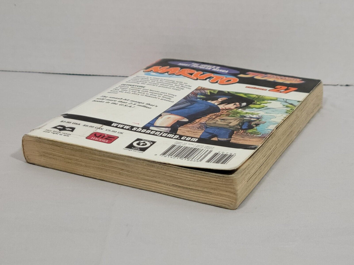 Naruto, Vol. 27 by Masashi Kishimoto Ex-Library copy