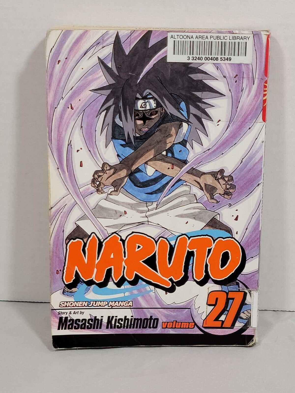 Naruto, Vol. 27 by Masashi Kishimoto Ex-Library copy