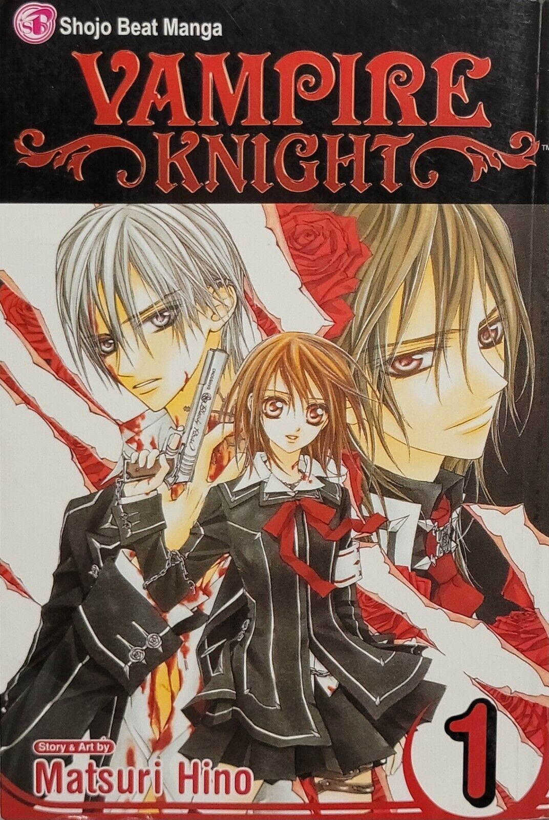 Vampire Knight, Vol. 1 by Matsuri Hino 2007, Trade Paperback, Viz Media, English