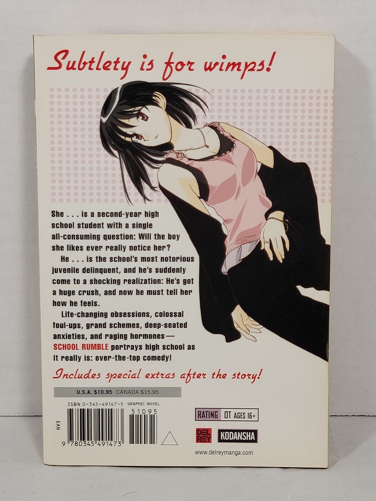 School Rumble #1 Jin Kobayashi, English, Kodansha, Softcover, Graphic Novel