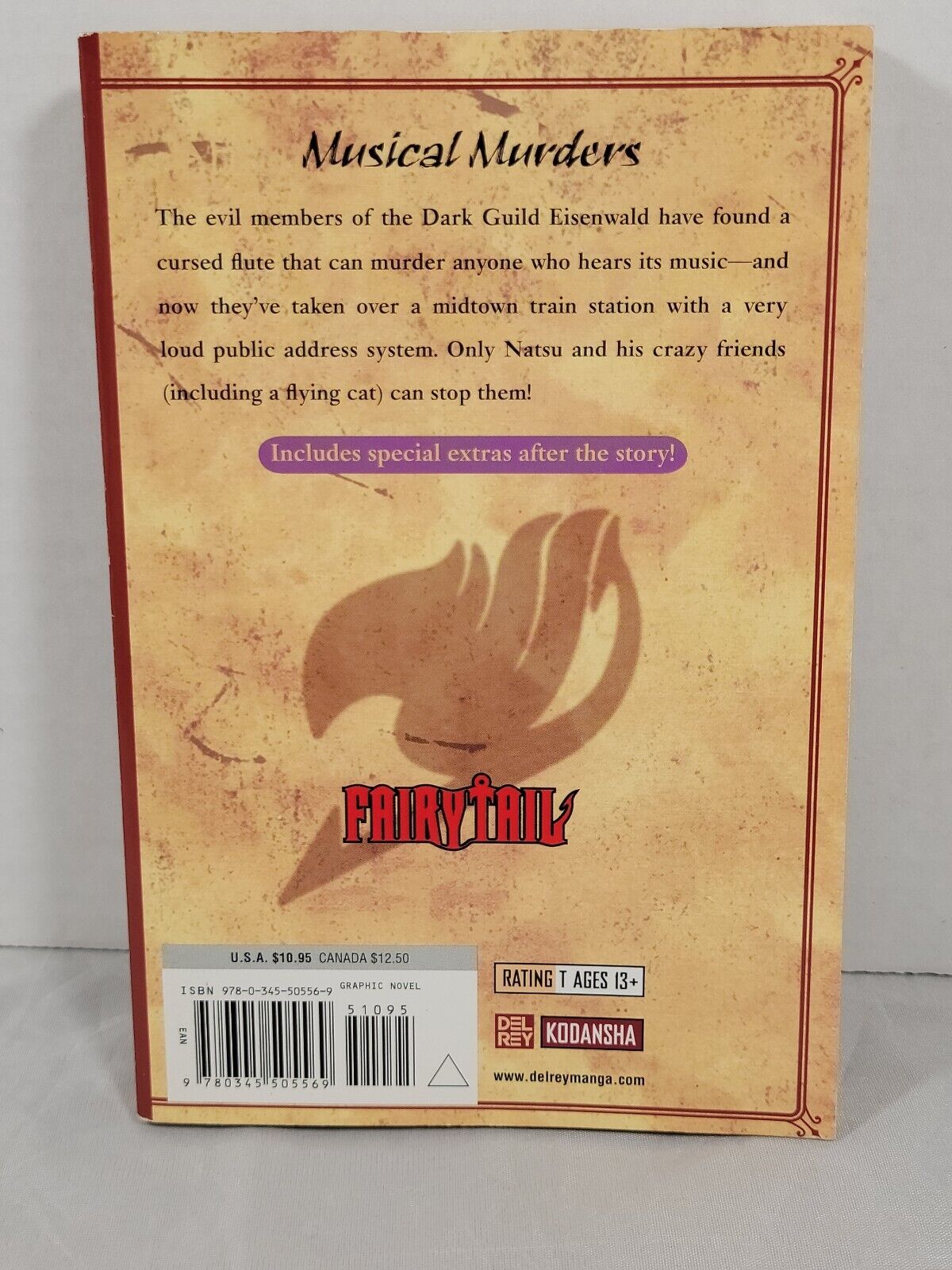 Fairy Tail #3  Hiro Mashima, Del Rey, English, Softcover, Graphic Novel, Fantasy