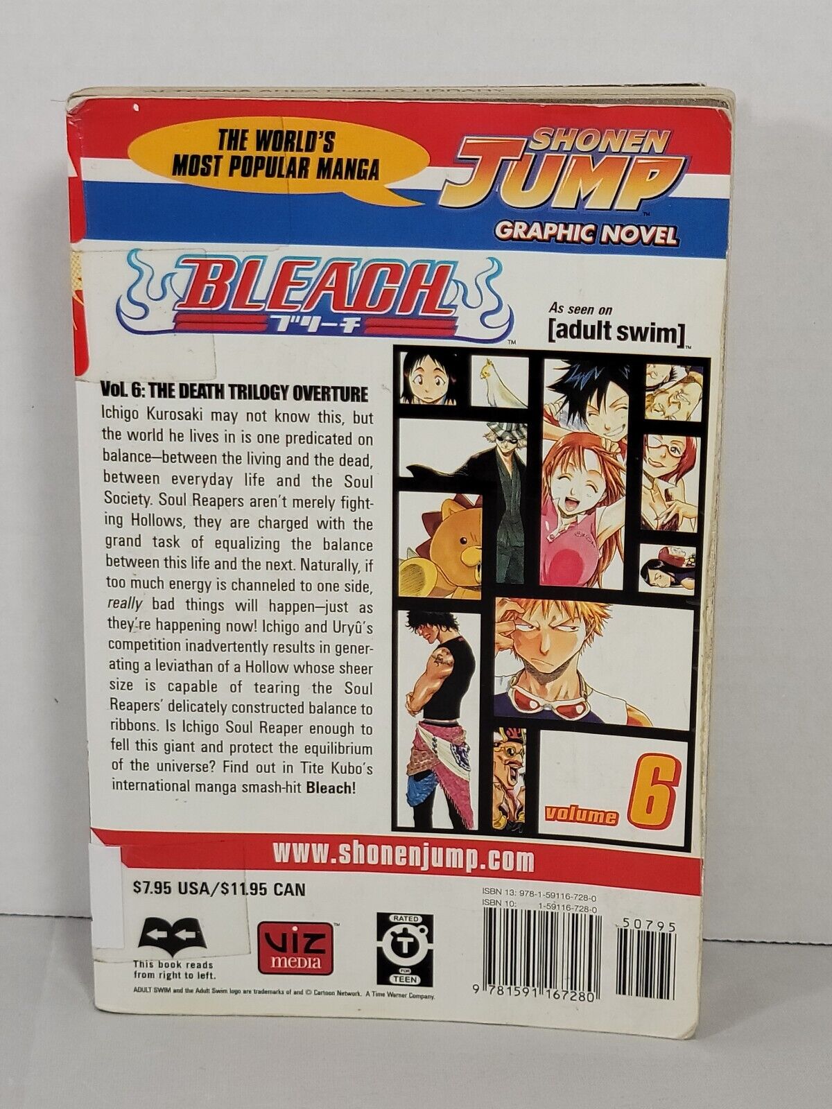 Bleach #6 by Tite Kubo Ex-Library copy