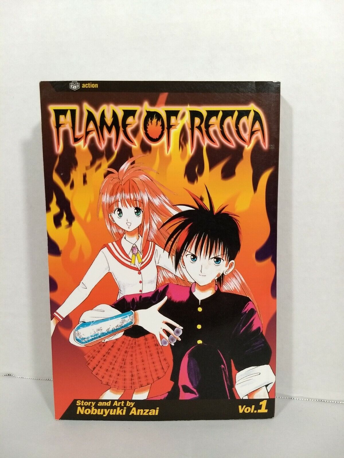 Flame of Recca, Vol. 1 by Nobuyuki Anzai (Viz Media, English Manga)