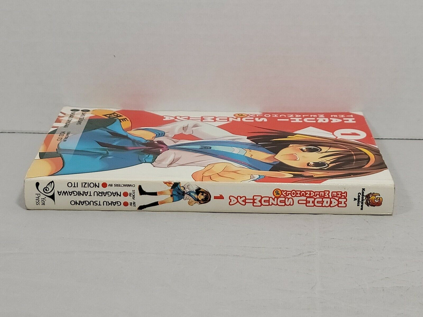 The Melancholy of Haruhi Suzumiya, Vol. 1 by Nagaru Tanigawa (Yen Press English)