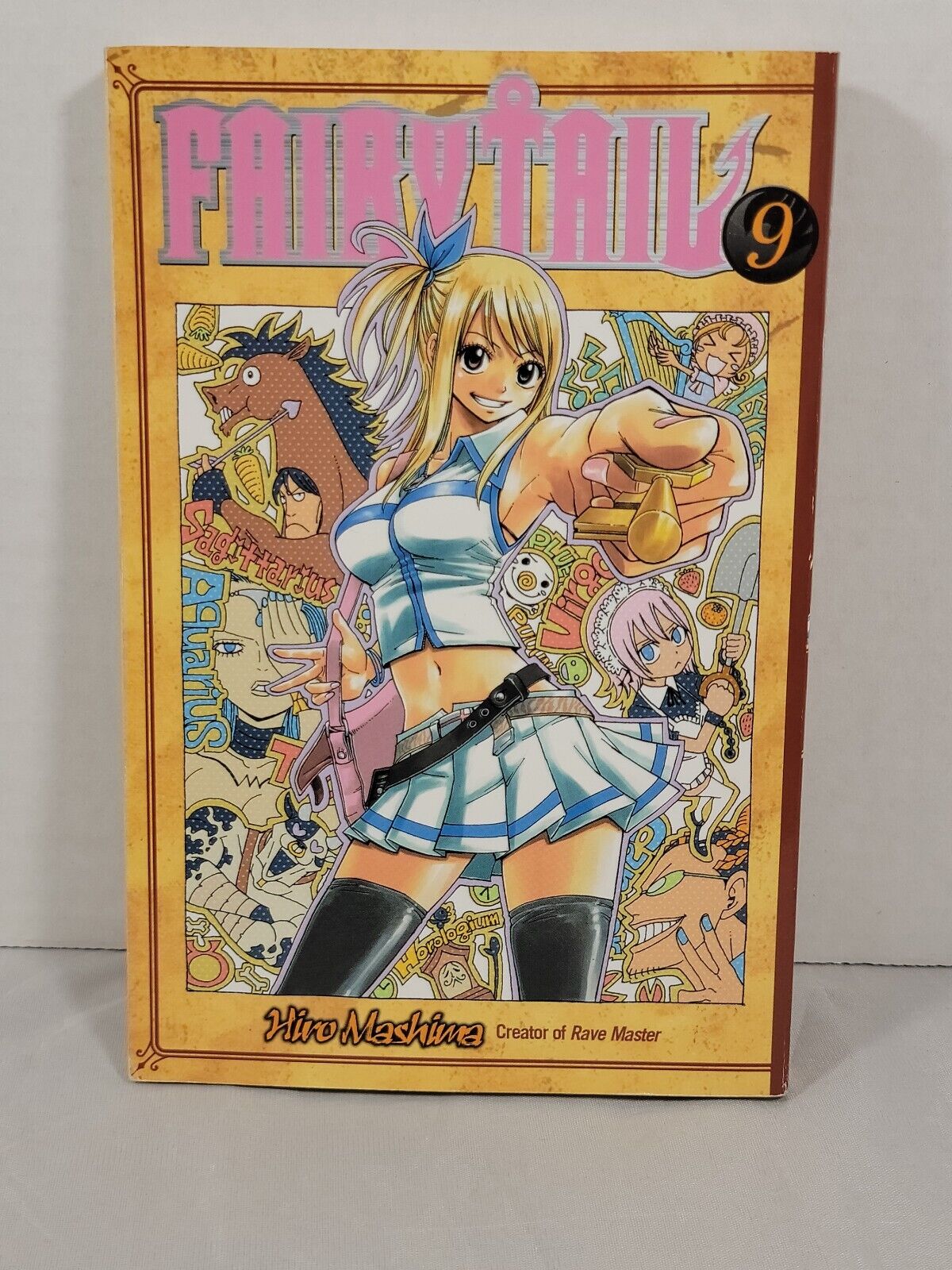 Fairy Tail #9 Hiro Mashima, Del Rey, English, Softcover, Graphic Novel, Fantasy