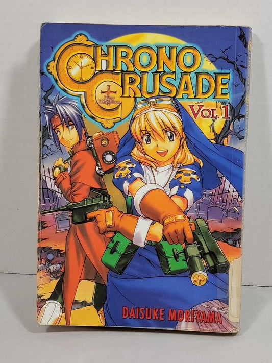 Chrono Crusade #1 by Daisuke Moriyama Ex-Library copy