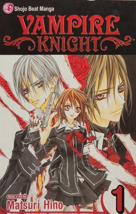 Vampire Knight, Vol. 1 by Matsuri Hino (2007 Trade Paperback, Viz Media English)