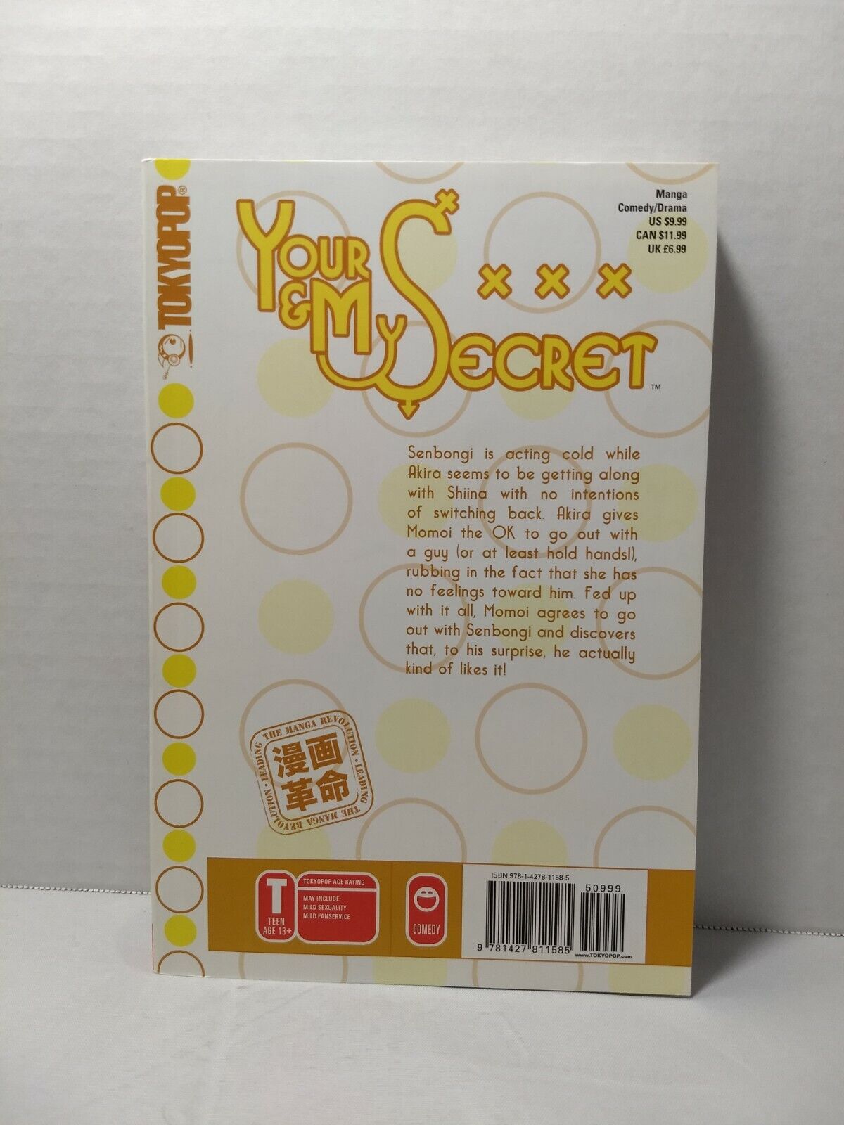 Your and My Secret Vol. 4 by Ai Morinaga (Tokyopop, English, Trade Paperback)