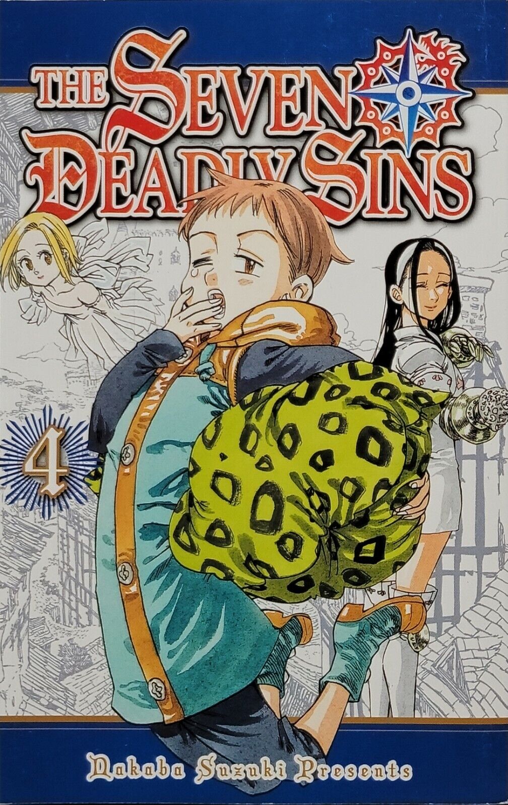 The Seven Deadly Sins, Vol. 4 by Nakaba Suzuki (Kodansha Comics, English)