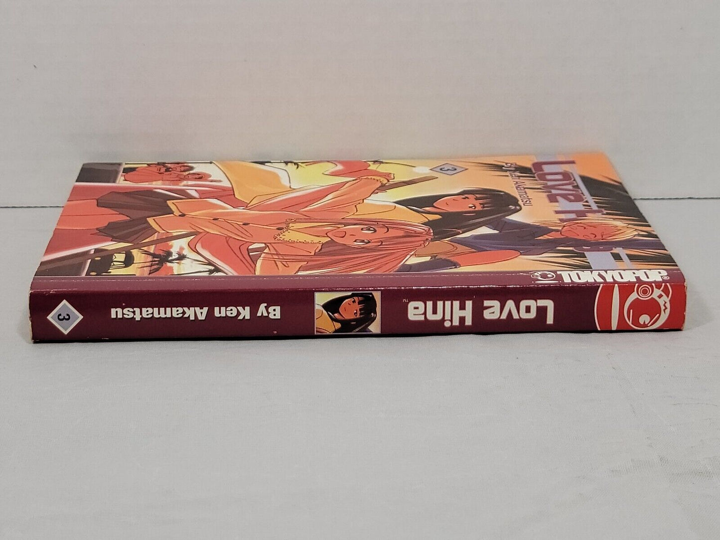 Love Hina #3 Ken Akamatsu, English, Tokyopop, Softcover, Graphic Novel, Romance