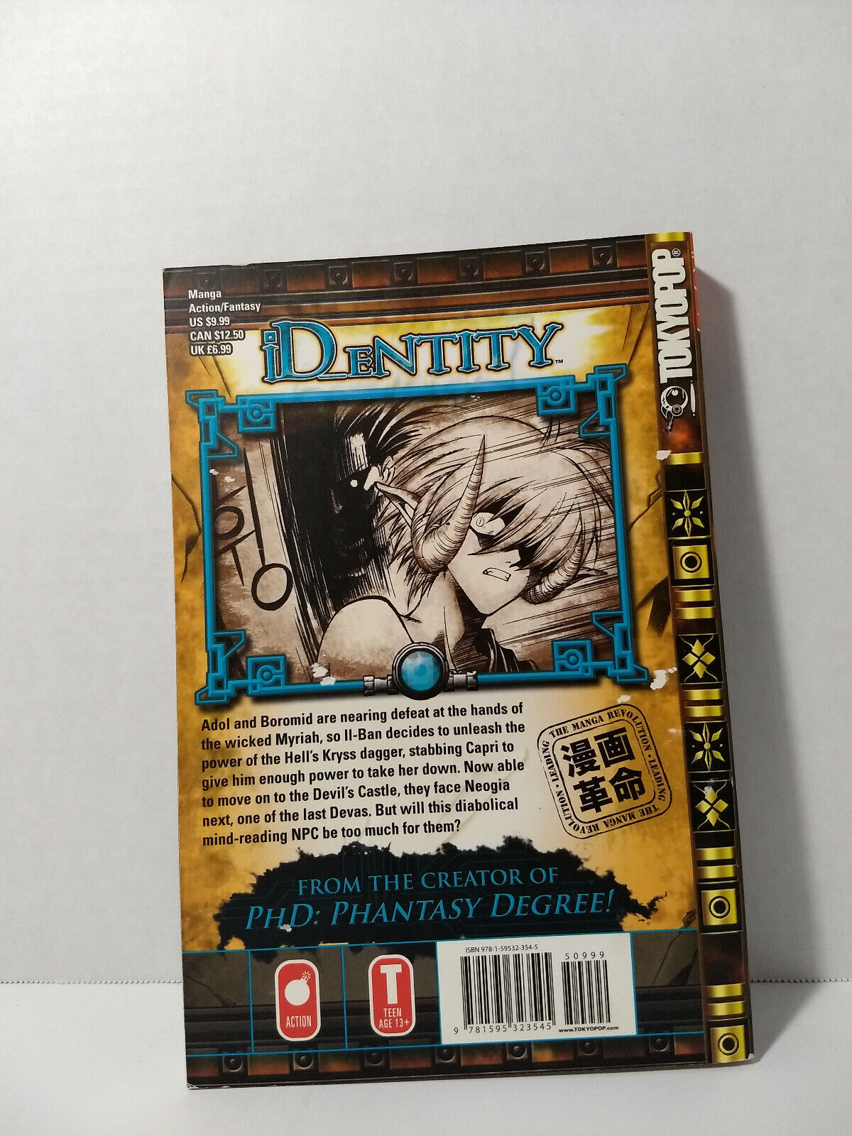 iD_eNTITY Volume 10 by Hee-Joon Son (Tokyopop, English Manga)