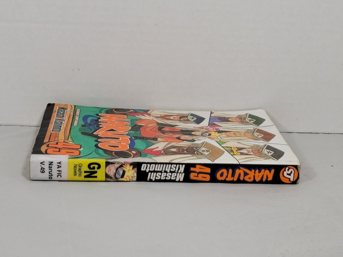 Naruto, Vol. 49 by Masashi Kishimoto Ex-Library copy