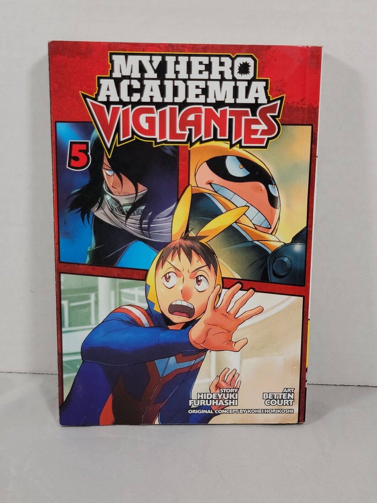 My Hero Academia: Vigilantes #5 Hideyuki Furuhashi, Viz Media, English