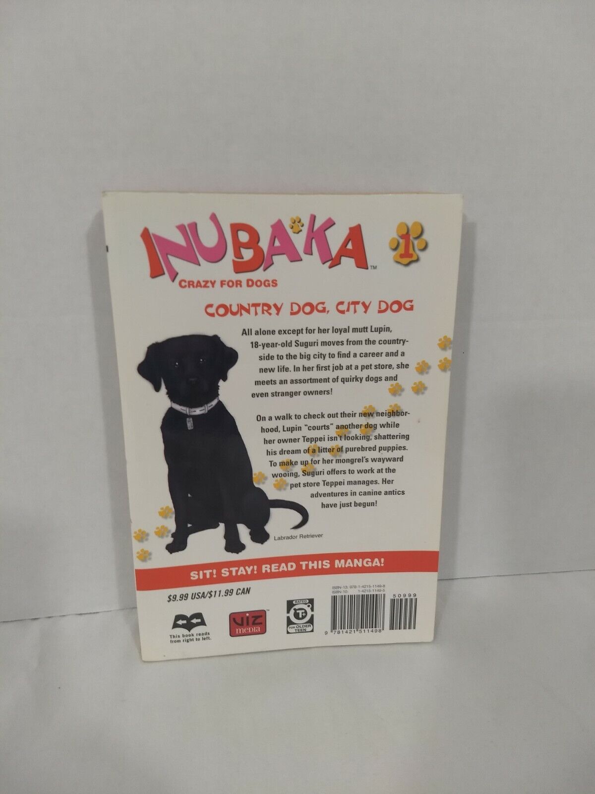 Inubaka Crazy for Dogs Vol. 1 by Yukiya Sakuragi (Viz Media, English Manga)