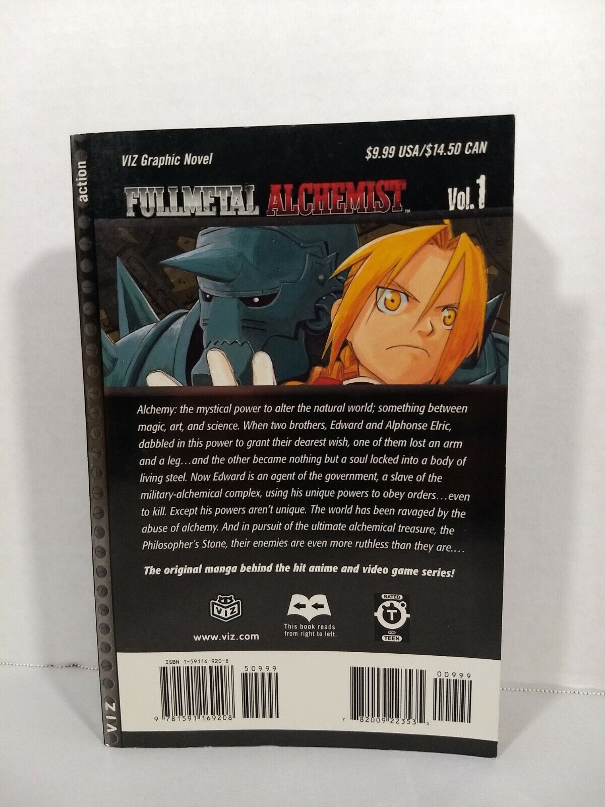 Fullmetal Alchemist, Vol. 1 by Hiromu Arakawa (Viz Media, English Manga)