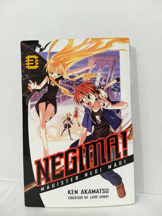 Negima! Magister Negi Magi Vol 3 by Ken Akamatsu